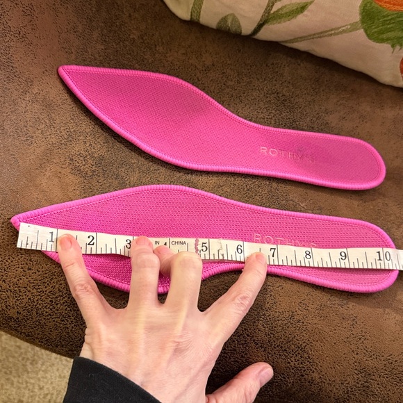 ROTHY’s POINT DRAGON FRUIT FLATS EUC $88 PRICE FIRM SIZE 9 - Picture 11 of 13